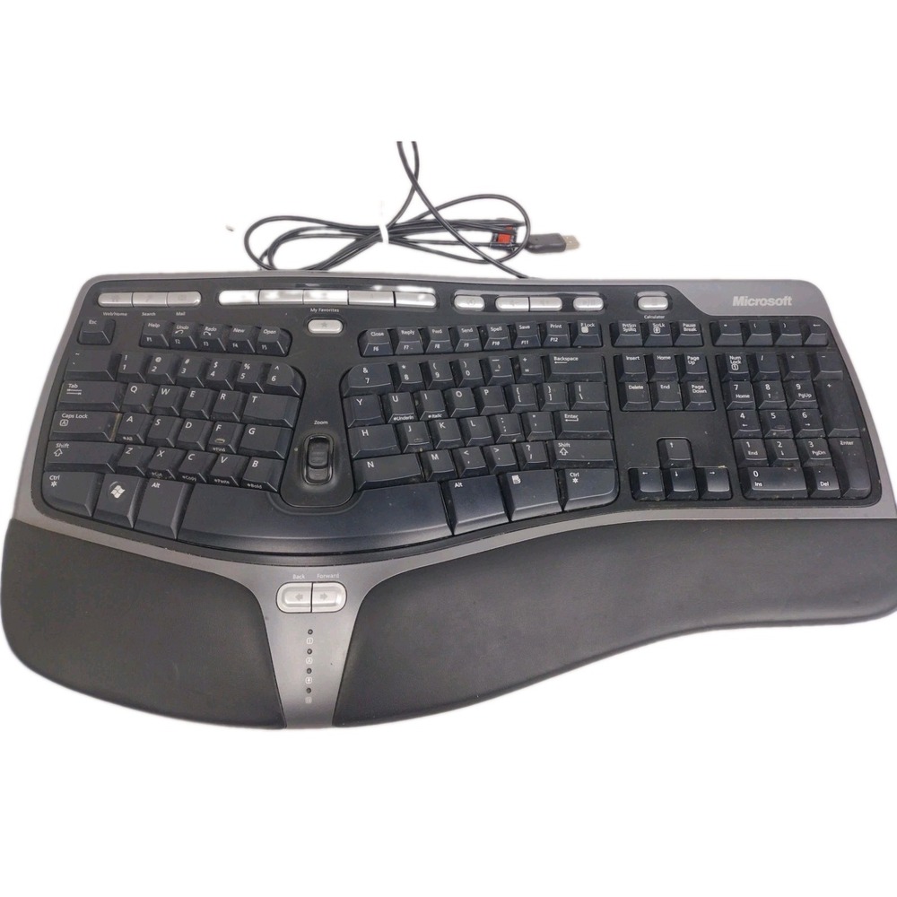 Microsoft Natural Ergonomic Keyboard 4000 v1.0 KU-0462 USB Wired #002